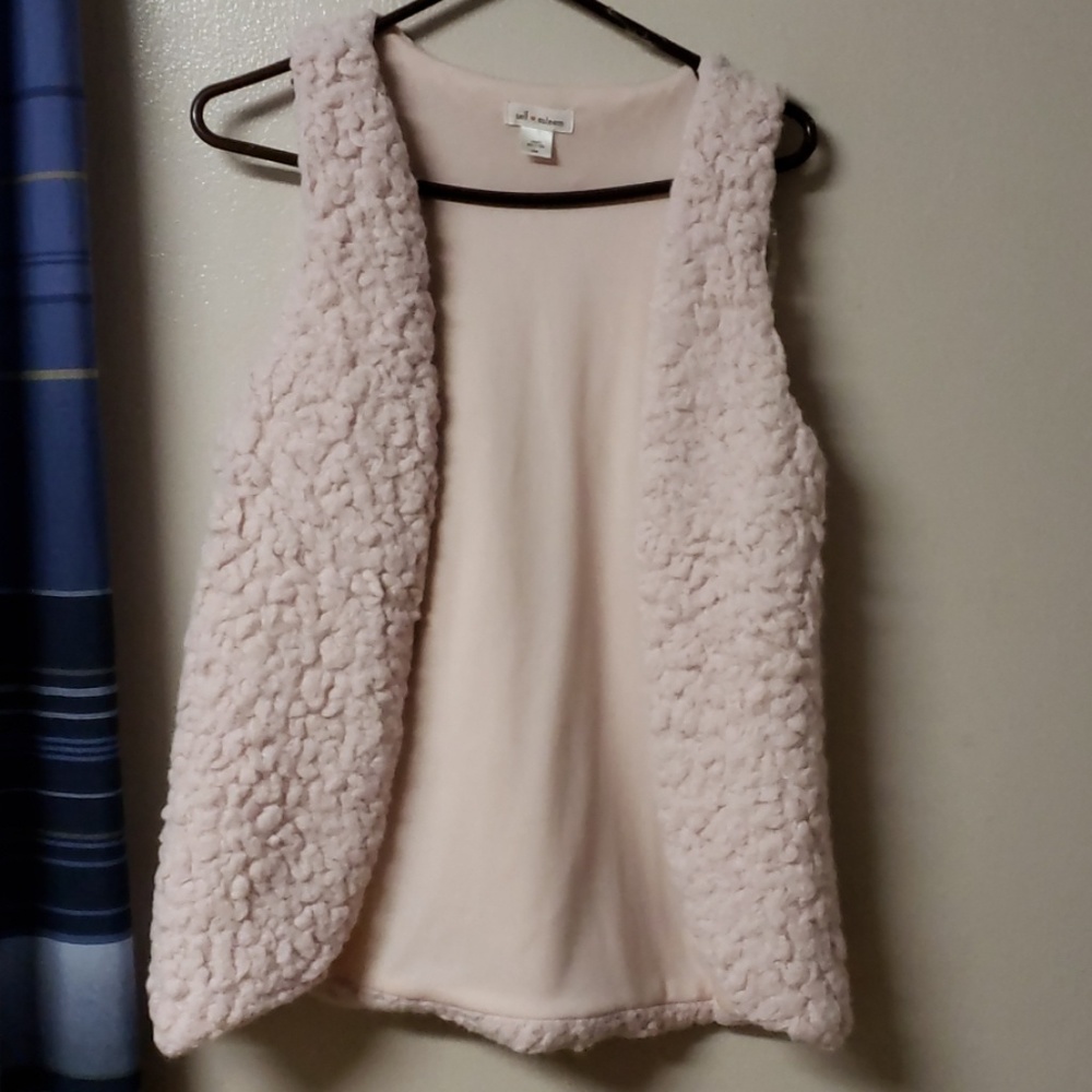 Pink pre owned fashion vest
